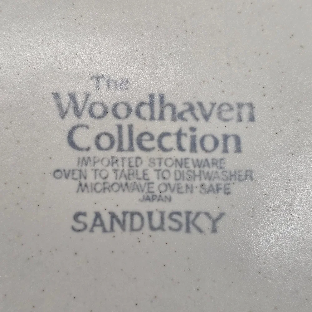 Vintage Woodhaven Collection Sandusky Bread And Butter Plates Set of 4 6.25